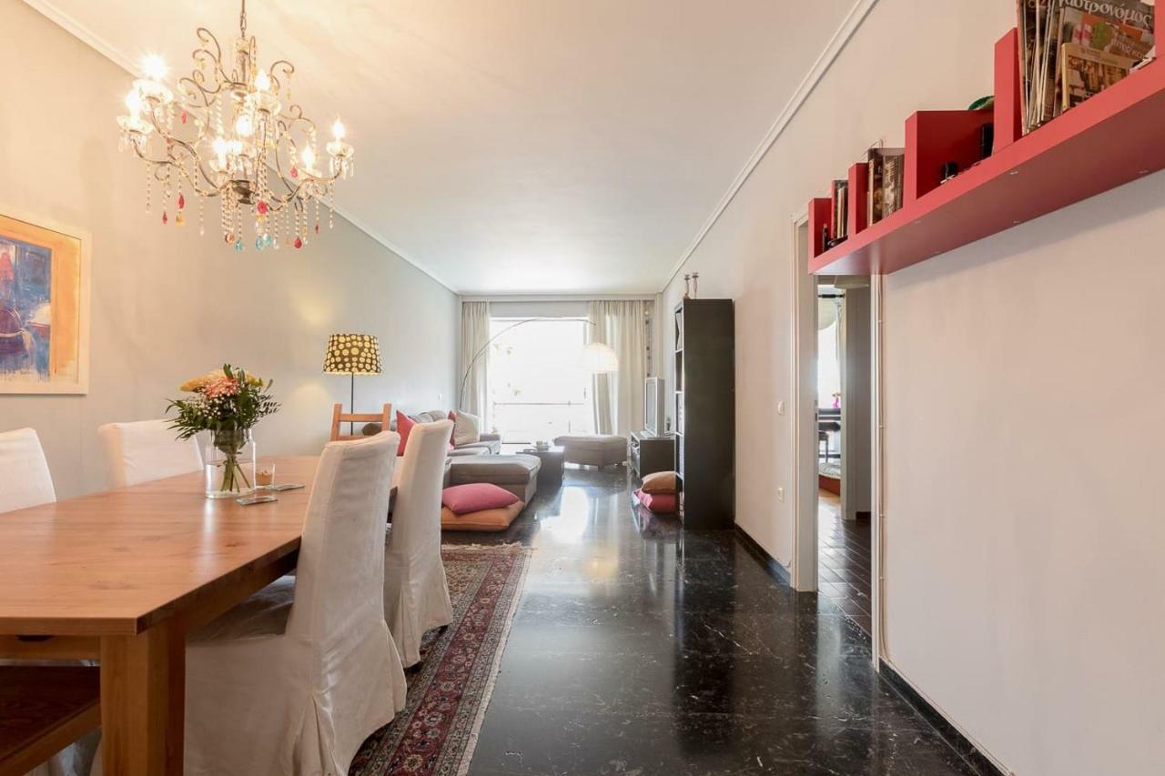 Spacious & Modern Flat In Heart Of Athen Eksteriør billede